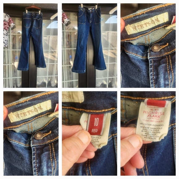 STETSON HIGH RISE FlAYER JEANS - Picture 2 of 2